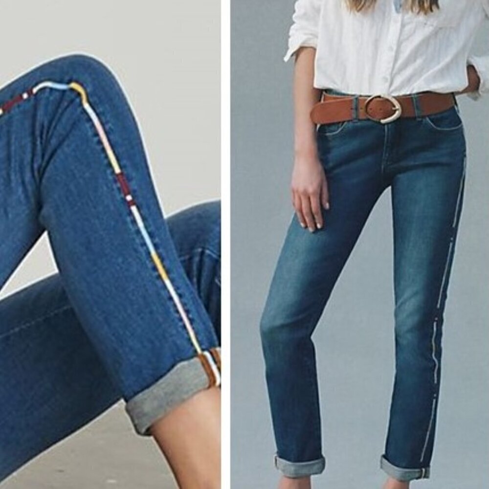 EUC: Pilcro The Slim Boyfriend Jeans- Size 30